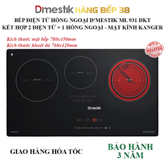 Bếp điện từ hồng ngoại D'mestik ML 931 DKT