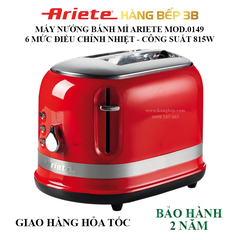 Máy nướng bánh mỳ 2 khay Ariete Modena MOD.0149