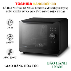 Lò hấp nướng đa năng Toshiba MS3-STQ20SE(BK) 20 lít