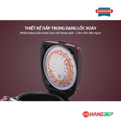Nồi cơm điện Sunhouse 1.8 lít SHD8909