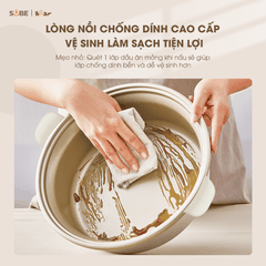 Nồi lẩu điện đa năng Bear 5 lít SB-NL05F