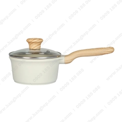 Quánh đúc men gốm Ivory Green Cook 16cm GCS233-16IH