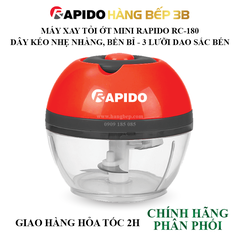 Máy xay tỏi ớt đa năng Rapido RC-180