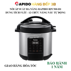 Nồi áp suất điện đa năng Rapido 5 lít RPC900-D1