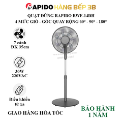 Quạt đứng Rapido RWF-14DH