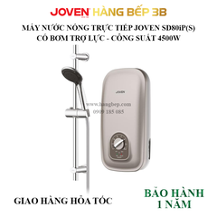 Máy nước nóng trực tiếp có bơm Joven SD80iP(S) 4500W