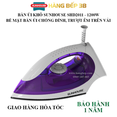 Bàn ủi khô chống dính Sunhouse SHD2011