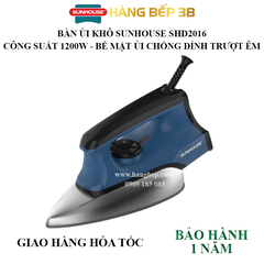 Bàn ủi khô Sunhouse SHD2016