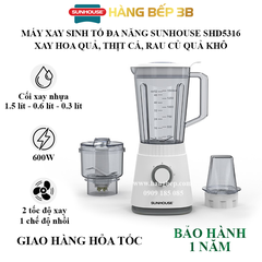 Máy xay sinh tố Sunhouse SHD5316