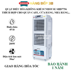 Quạt điều hòa không khí Sunhouse SHD7756