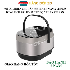 Nồi cơm điện cao tần Sunhouse Mama 1.8 lít SHD8959