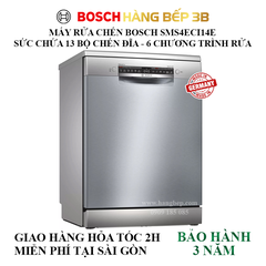 Máy rửa chén Bosch 13 bộ SMS4ECI14E