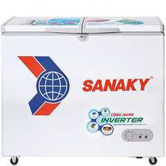 Tủ đông Sanaky inverter 208 lít VH-2599A3- Dàn lạnh ống đồng