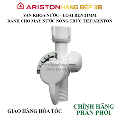 Van máy nước nóng trực tiếp Ariston