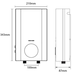 Máy nước nóng trực tiếp Viessmann Vitowell Easy Premium P1 45P-V 4500W