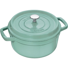 Nồi tròn STAUB màu xanh sage - 22cm (2.6L)