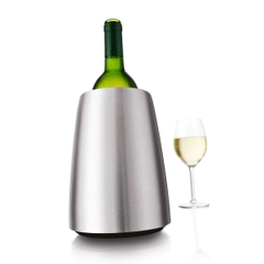 Vacu Vin - Bình giữ mát rượu màu bạc - 21cm