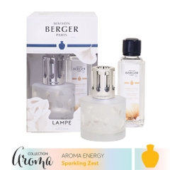 MAISON BERGER - Bộ đèn xông tinh dầu Aroma Energy - 2 món - 380ml