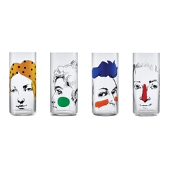 NUDE - Bộ ly Finesse Highball - 4 cái