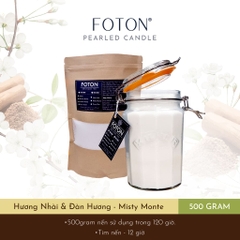 Foton - Nến ngọc trai hương nhài và đàn hương Misty Monte