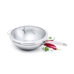 Chảo Wok KitchenAid - 30cm