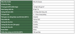 LEAFSEAL F310 - Lớp phủ Epoxy 2 thành phần gốc phi dung môi