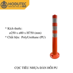 Cột phân làn nhựa PU Hàn Quốc