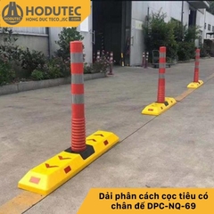 Dải phân cách cọc tiêu có chân đế DPC-NQ-69