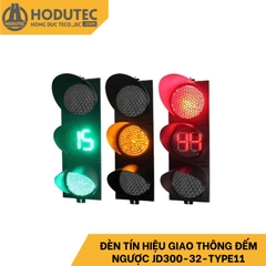 Đèn giao thông 3 màu đỏ vàng xanh và đếm ngược D300, JD300-32-TYPE11