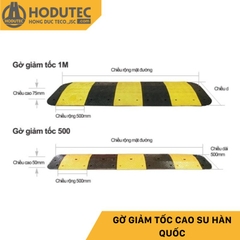 Giờ giảm tốc cao su Hàn Quốc