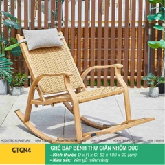 Ghế bệp bênh thư giãn ngoài trời GTG.N04