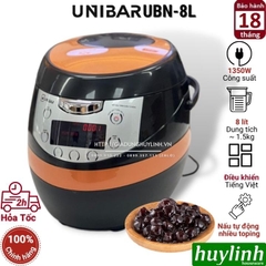 Nồi nấu trân châu tự động đa năng Unibar UBN-8L - 8 lít (1.2 kg trân châu)
