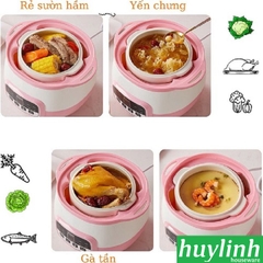 Nồi Nấu Cháo Cách Thủy Và Hấp Song Anh SA600 - 0.8 Lít