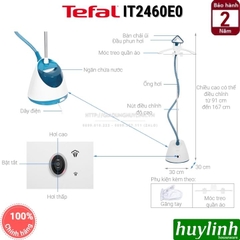 Bàn ủi hơi nước dạng đứng Tefal IT2460E0 - 1800W