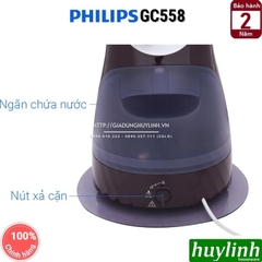 Bàn ủi hơi nước dạng đứng Philips GC558 - Hàng chính hãng