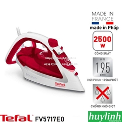 Bàn ủi hơi nước Tefal FV5717E0 - 2500W - Made in Pháp