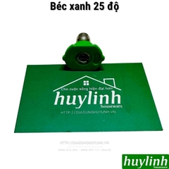 Đầu béc màu cho máy xịt rửa xe 0 - 15 - 25 - 40 độ - đuôi 1/4