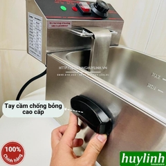 Bếp chiên nhúng đơn ngập dầu ETON ET-ZL1 - 6 lít - Hàng chính hãng