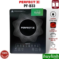 Bếp điện từ đơn Perfect PF-B33 - Công suất 2200W