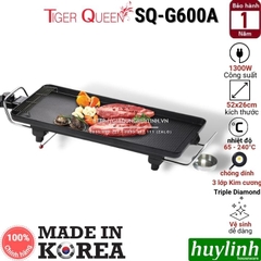 Bếp nướng điện Hàn Quốc Tiger Queen SQ-G600A - 1300W