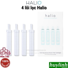 Bộ 4 lõi lọc Halio Beautifying Shower Filter Catridges