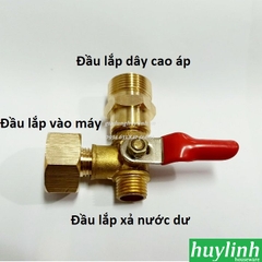 Bộ phụ kiện chỉnh áp lực cho máy rửa xe Ren 22