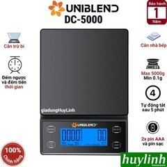 Cân điện tử nhà bếp Uniblend DC-5000 - có hẹn giờ