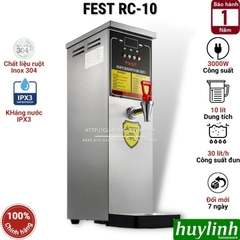 Máy đun nước nóng tự động FEST RC-10 - Dung tích 10 lít - Công suất 30 lít/h