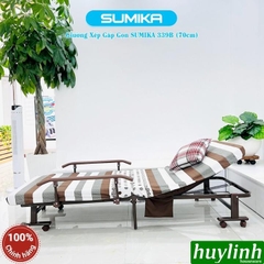 Giường nệm gấp gọn Sumika 339B - 192x70cm - Kèm gối và drap