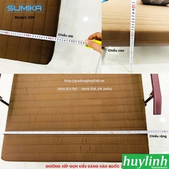 Giường xếp gấp kiểu Hàn Quốc Sumika 339 - 190x90cm