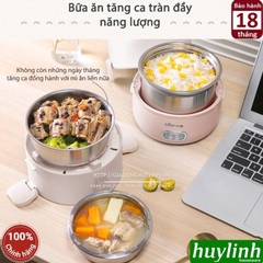 Hộp cơm hâm nóng 3 tầng Bear DFH-B20S6 - 2 lít