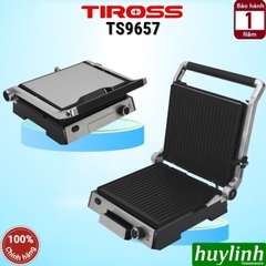 Kẹp - vỉ nướng điện đa năng Tiross TS9657 - 2000W