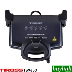 Kẹp - vỉ nướng điện đa năng Tiross TS9653 - 1600W - Thổ Nhĩ Kỳ