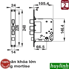 Khóa cửa điện tử Hafele EL7900 (DL7900) - 912.05.641 - Sử dụng APP - thẻ từ